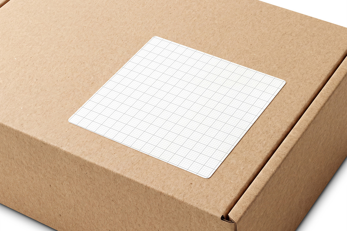 Mailing Box Packaging Mockup, an Advertising Mockup by graphypix (Photo 3 of 4)