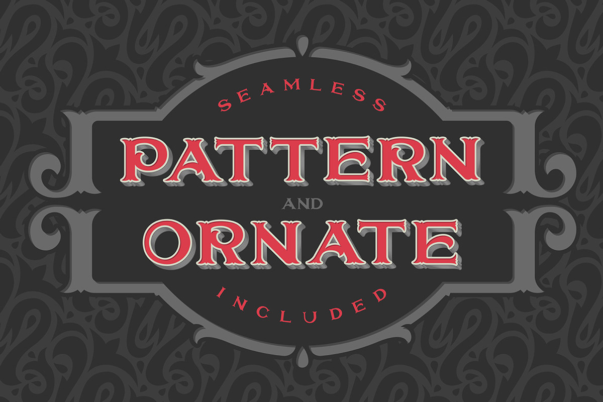VIntage font "The age of modernity" preview 3
