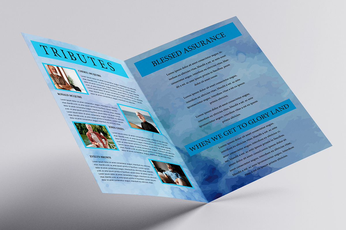 Funeral Program Template, an Invitation Template by Mazharul Islam (Photo 5 of 5)