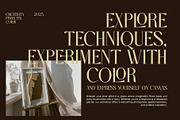 Glamor Elegant Serif Font, a Serif Font by Graphicxell (Thumbnail 5 of 8)