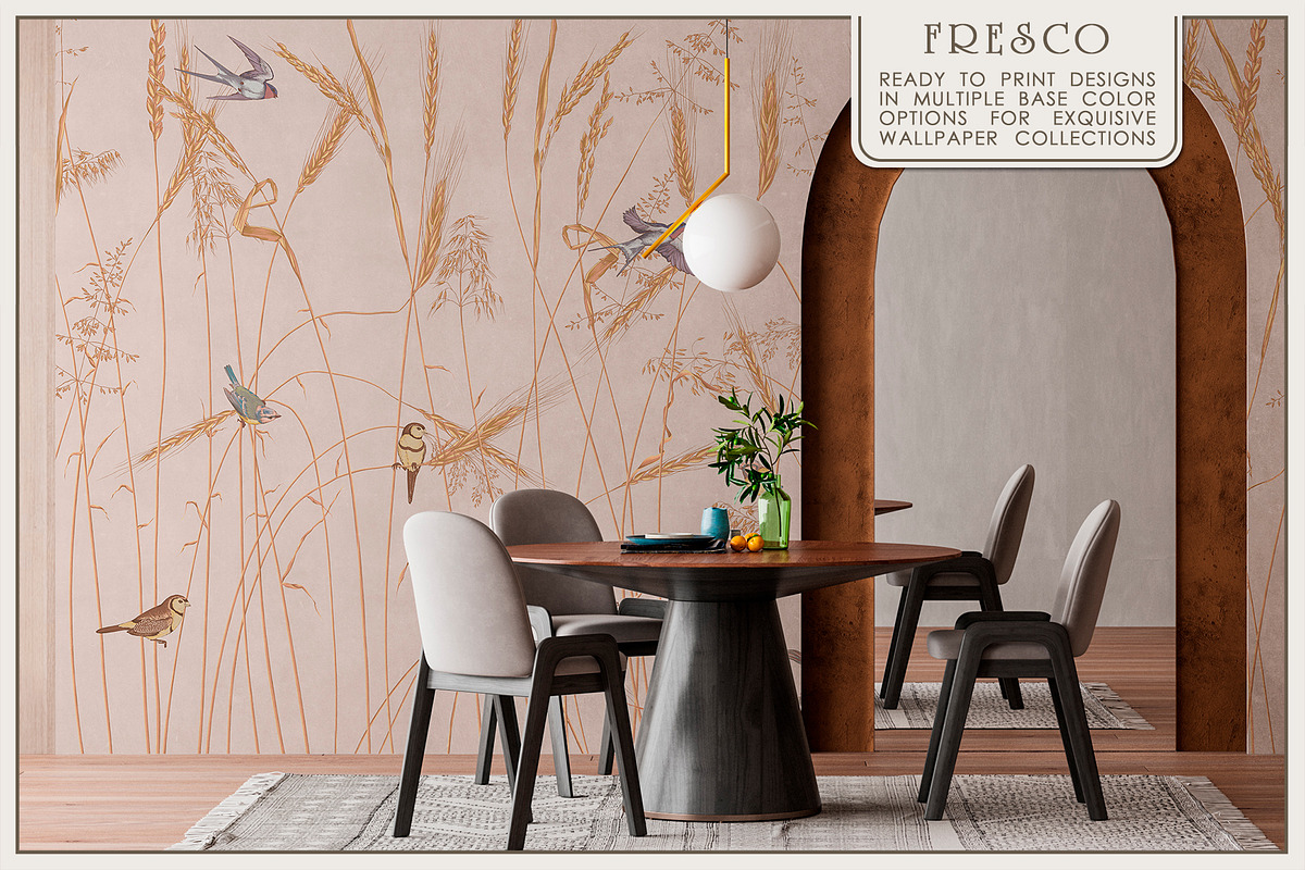 Fresco collection Wheat Serenade, a Wallpaper Graphic by Natalia0307 (Photo 12 of 14)