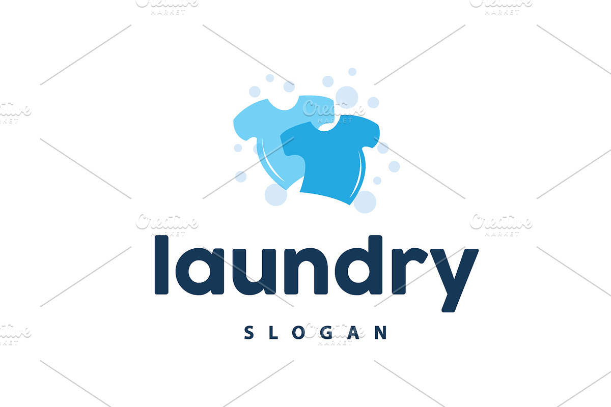 laundry logo design laundry service, a Branding & Logo Template by Maylianaw28
