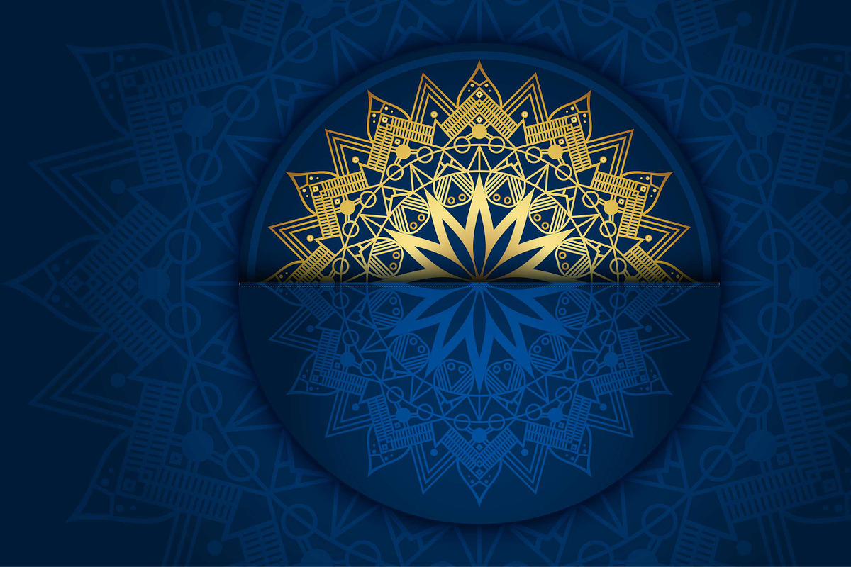 560+ Mandala Design Mega Collection, a Decorative Illustration by NJ Himel (Photo 199 of 289)