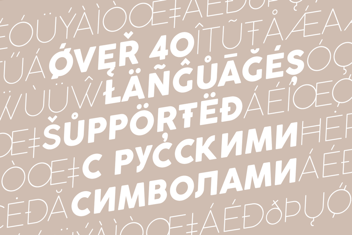 Coco Gothic - 36 fonts, a Sans Serif Font by Zetafonts (Photo 9 of 10)