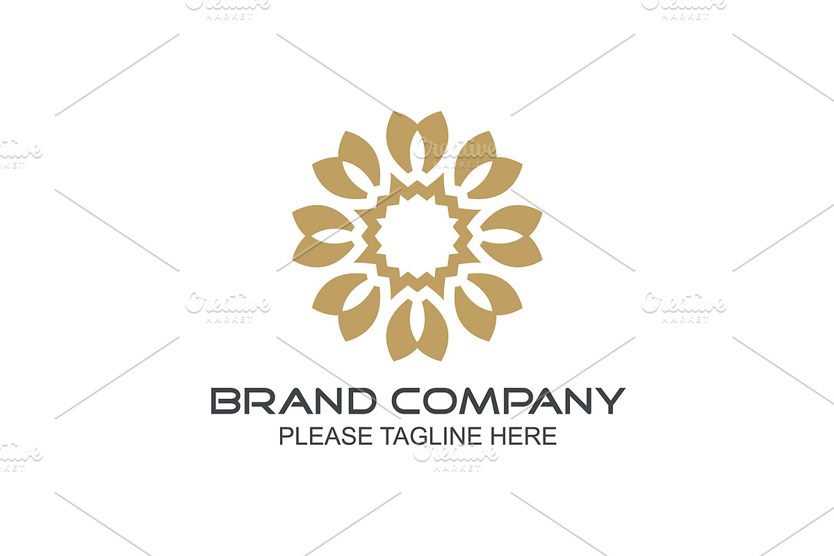 20 Logo Flower Templates Bundle, a Branding & Logo Template by Friendesigns (Photo 13 of 21)