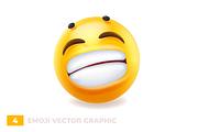 3d Happy Emoji | Vector Set, an Object Graphic by wowomnom (Thumbnail 3 of 4)