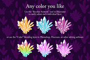 Vector Crystals, an Illustration by Ferntale Art & Design (Thumbnail 4 of 4)