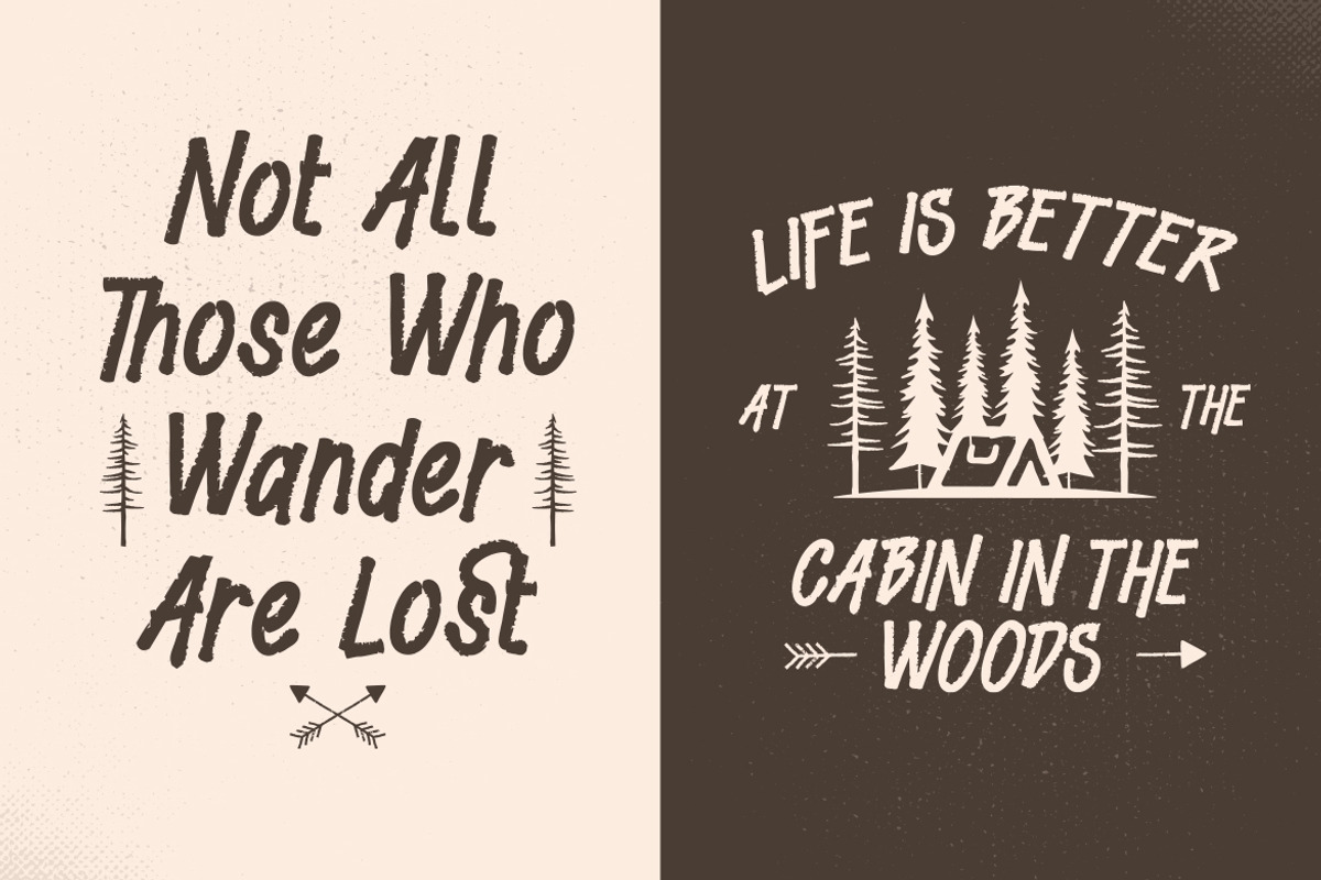 Risky Venture - Brushed Font, a Font by Typefactoryco (Photo 5 of 9)