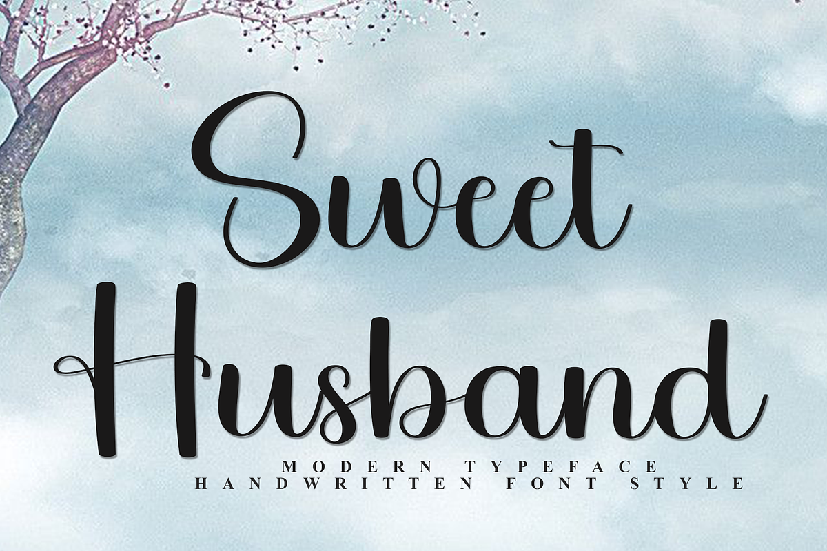 Sweet Husband, a Handwritten Font by FreshTypeINK (Photo 1 of 8)