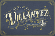 Villantez, a Serif Font by ilhamtaro (Thumbnail 1 of 10)