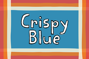 Crispy Blue Font