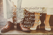 Cinthia Typography, a Script Font by MoonfishStudio (Thumbnail 4 of 4)