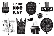 Birthday Cards and Design Elements, an Object Graphic by Le Chernina (Thumbnail 2 of 3)