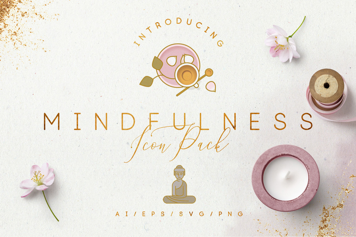 Mindfulness Icon Pack, an Outline Icon by Polar Vectors (Photo 1 of 17)