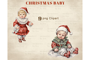 Christmas Baby PNG Clipart