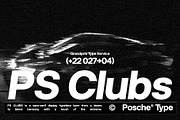 PS CLUB | Display Typeface, a Sans Serif Font by Posche Type (Thumbnail 1 of 11)
