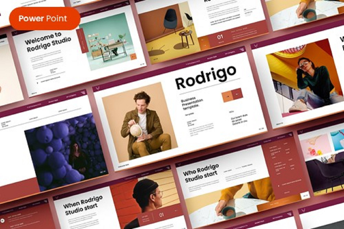 Rodrigo  – Business PowerPoint Templ, a Templates & Theme by Dens Creative Studio (Photo 1 of 6)