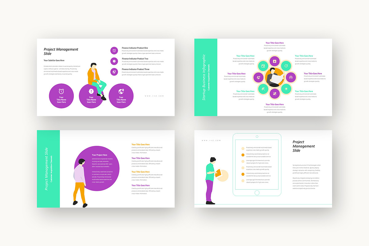Ivz : Data Infographic Powerpoint, a Presentation Template by Punkl Camp (Photo 6 of 16)