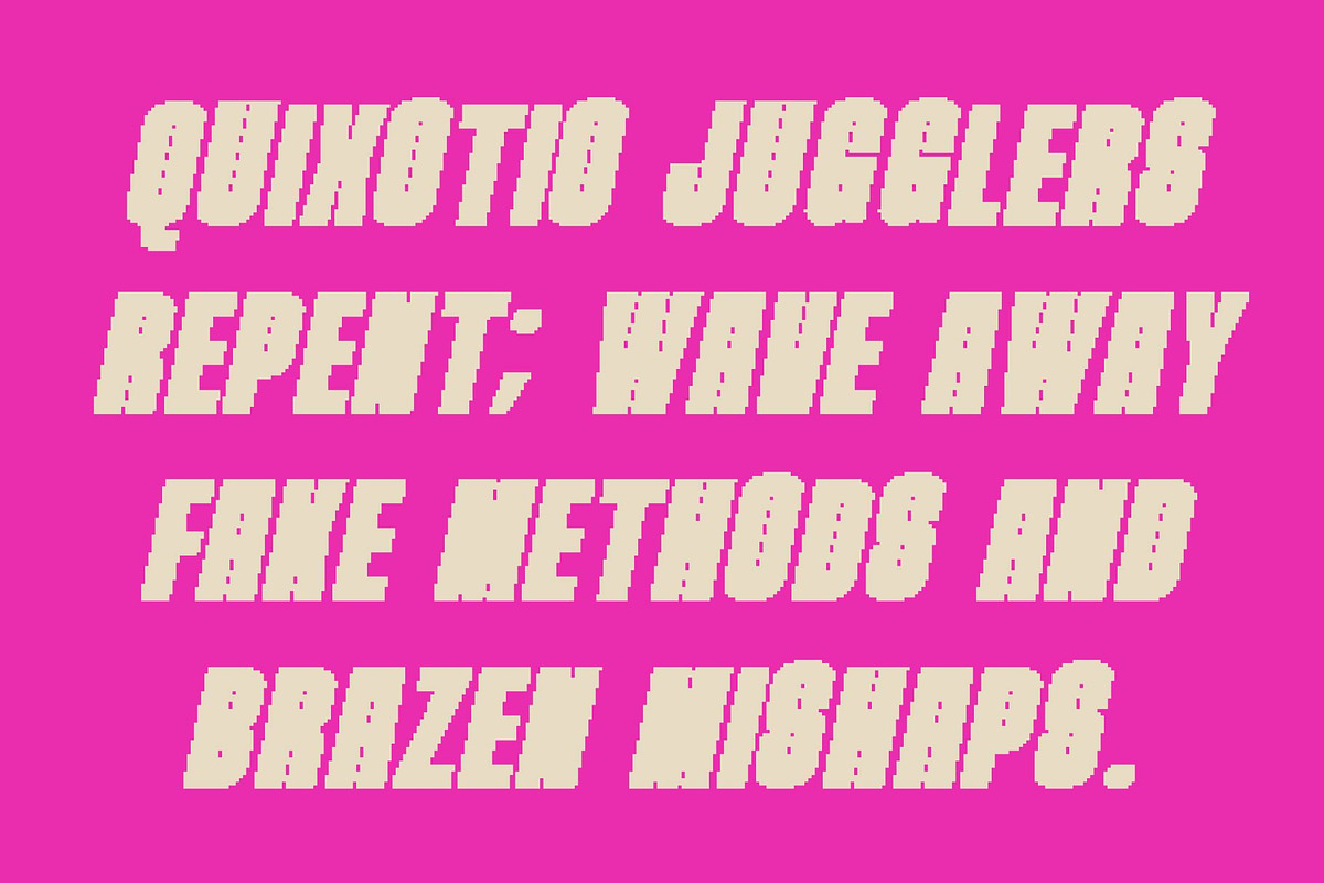 Pavelise Pixel, a Sans Serif Font by Craft Supply Co. (Photo 6 of 8)