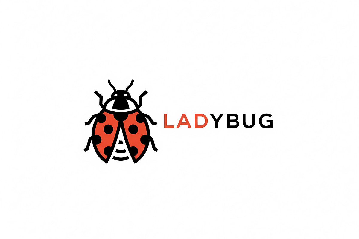 Modern Ladybug Logo, a Branding & Logo Template by Logocreative (Photo 1 of 2)