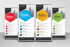 Corporate Roll Up Banner