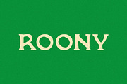 Roony I A Handmade Serif Font, a Sans Serif Font by Taylor Penton (Thumbnail 1 of 4)