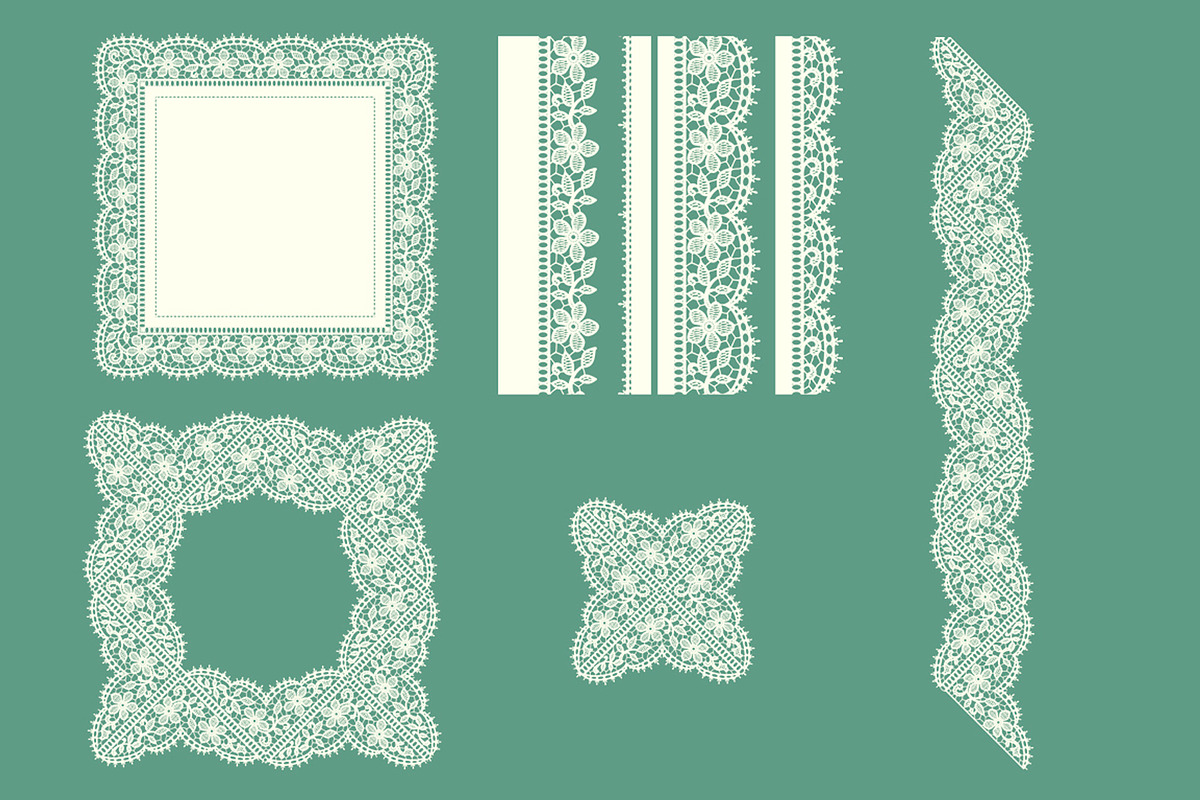 Laces. Big collection., a Pattern Graphic by Ajuga (Photo 4 of 8)