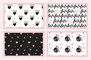 WITH LOVE- 20 seamless patterns, a Background Graphic by jenny lipets (Thumbnail 8 of 9)
