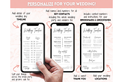 Mobile Wedding Timeline Template, a Stationery Template by Templatables (Thumbnail 5 of 9)