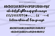 Hello November Font Duo, a Script Font by theinkaffair (Thumbnail 8 of 11)
