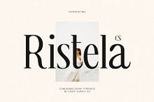 CS Ristela – Elegant Serif Typeface