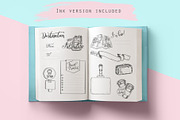 Travel themed illustrations, an Illustration by Kate Snitser (Thumbnail 2 of 3)