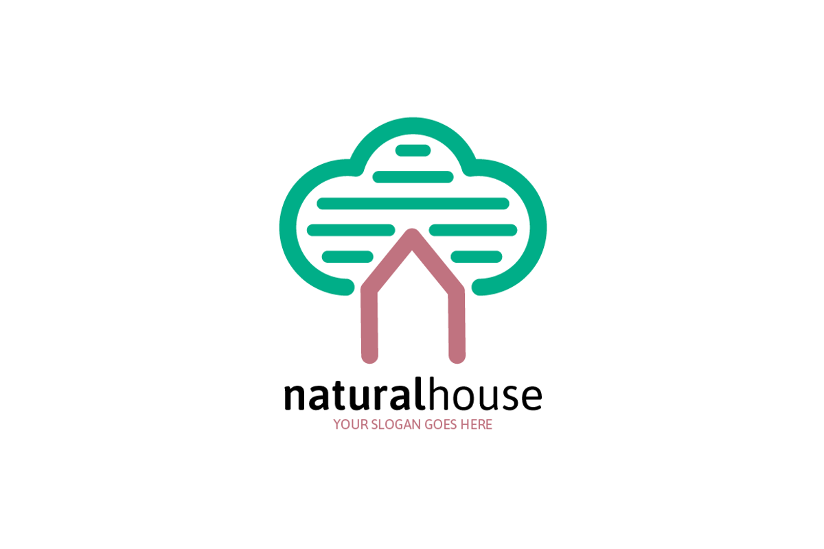 Natural House Logo, a Branding & Logo Template by MLJ studios (Photo 1 of 3)