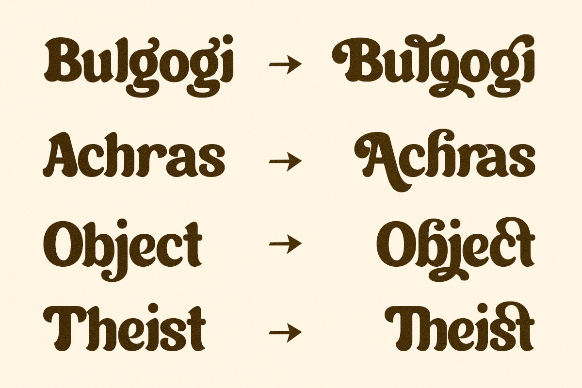 Brown Wager - Chunky Retro Bold Font, a Serif Font by Shakira Studio (Photo 7 of 12)