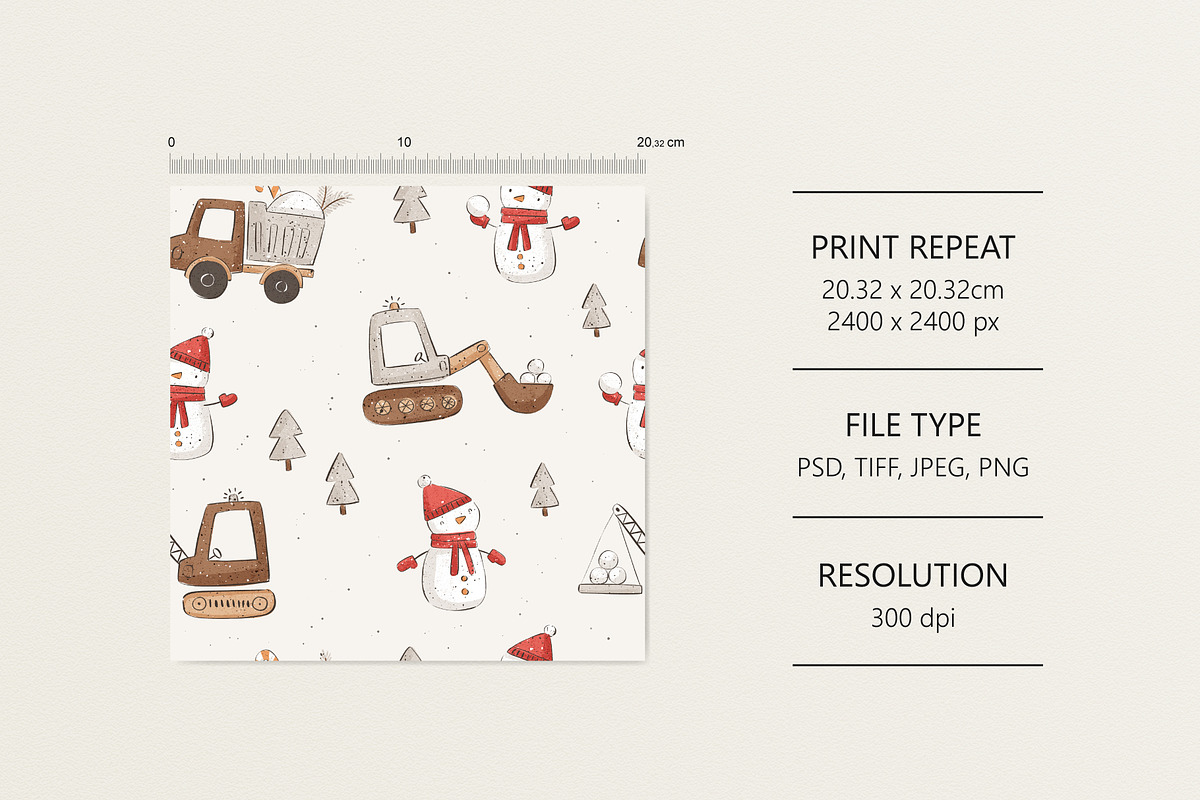 Winter construction, a Pattern Graphic by Olena Kuznietsova (Photo 4 of 9)