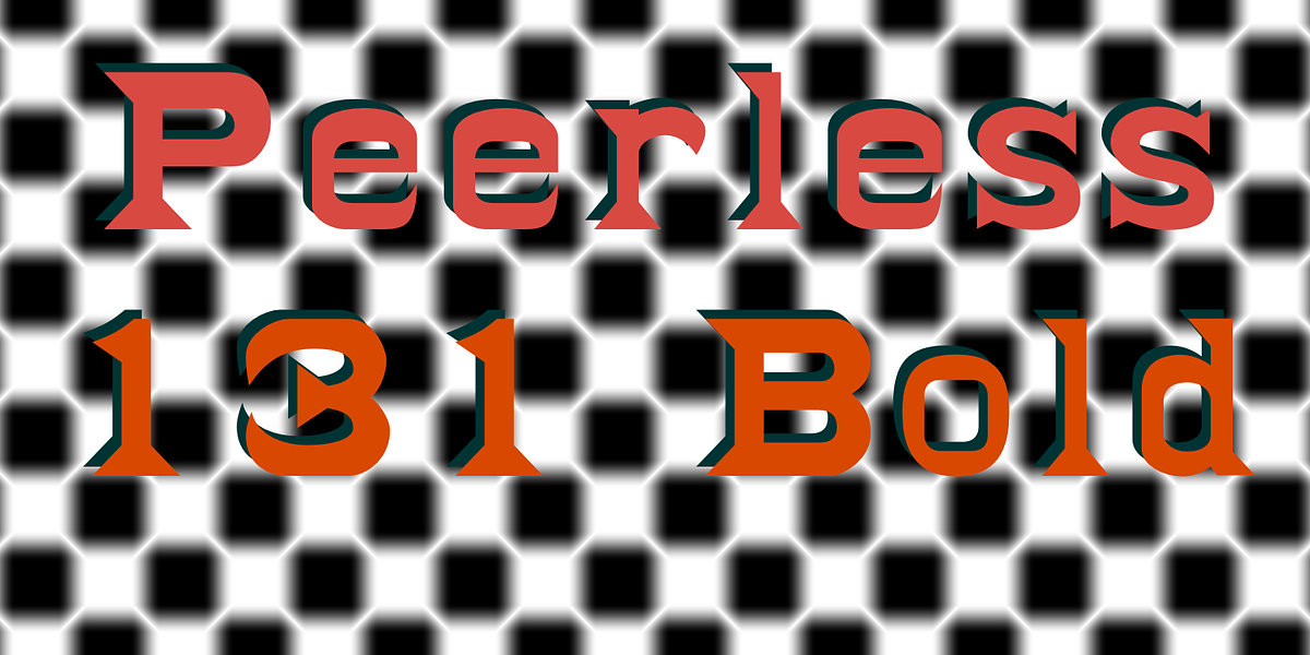 Peerless, a Serif Font by Wooden Type Fonts (Photo 2 of 2)