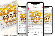 New Year Flyer, a Flyer Template by AfzaalGraphics (Thumbnail 2 of 2)