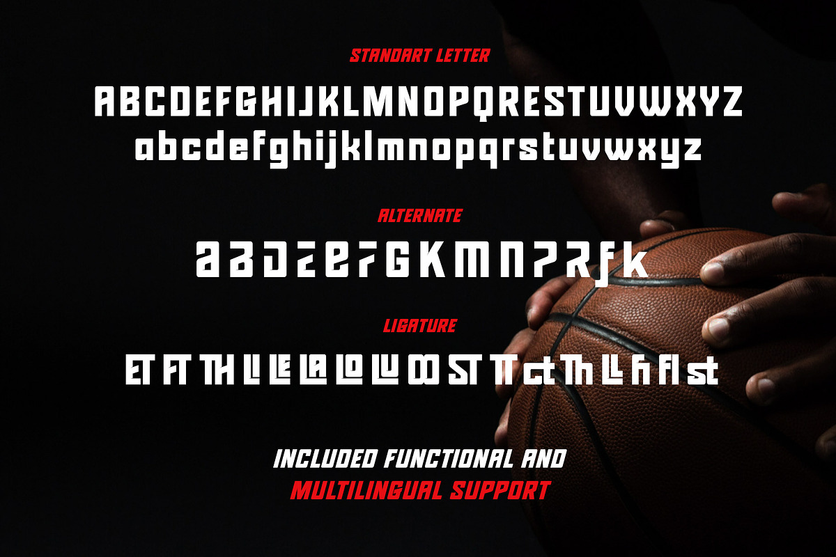 Galantic Sporty Font, a Sans Serif Font by RantautypeStudio (Photo 12 of 13)