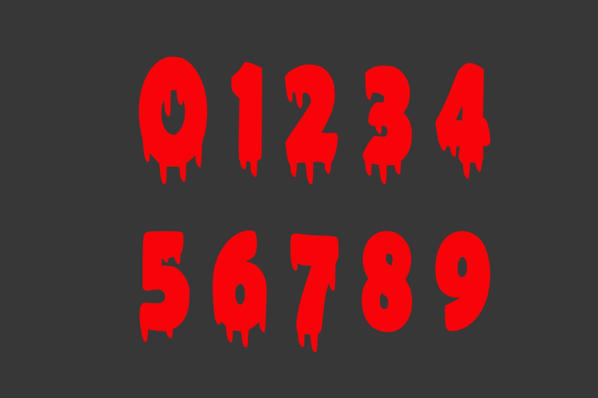 Monster Halloween, a Blackletter Font by Fourteen Letter (Photo 6 of 7)
