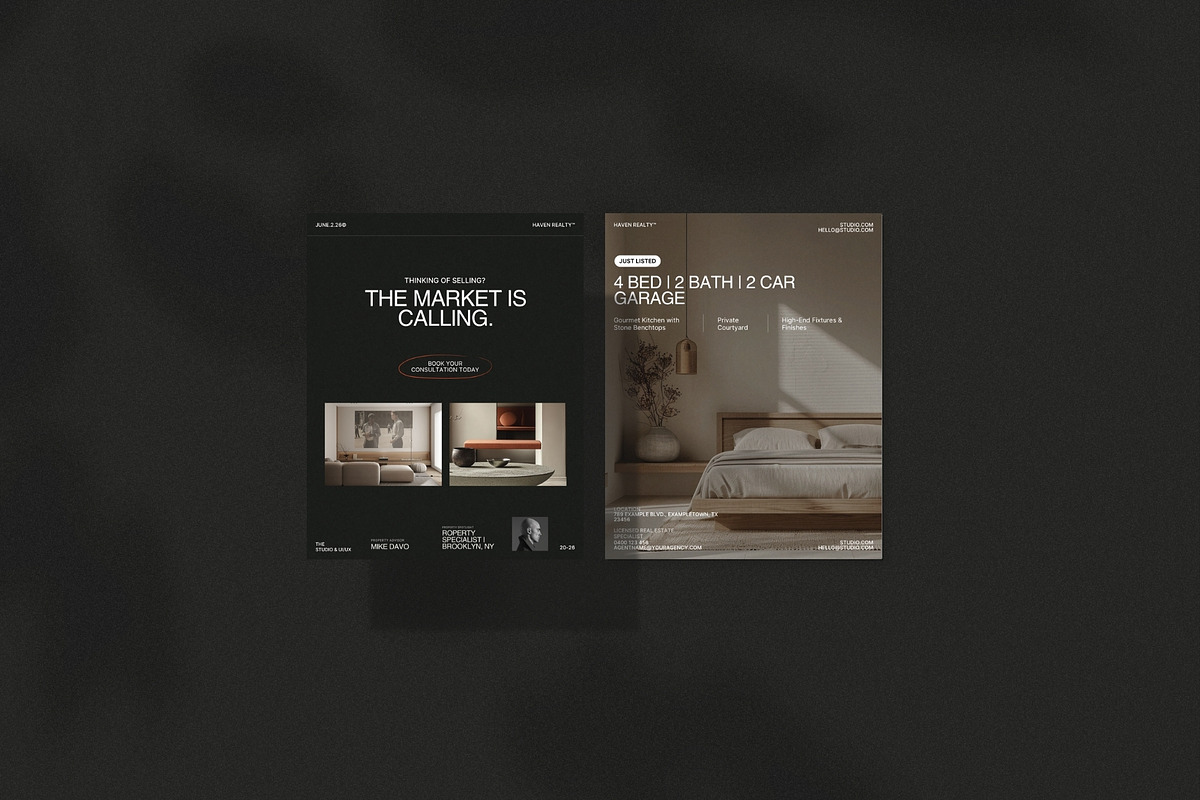 Real Estate Social Media Post Kit, a Social Media Template by Prapti Design (Photo 8 of 10)