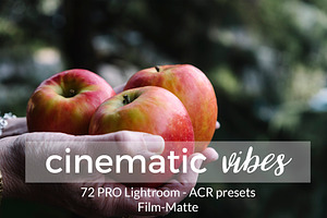 Cinematic Vibes Lightroom Presets