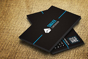 Minimal Corporate Business Card CM08, a Business Card Template by annozio (Thumbnail 2 of 4)