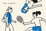 Outdoors Activity, a Person Illustration by Berdansabersama (Thumbnail 3 of 4)