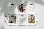 Botanical line art sketches, a Decorative Illustration by Madiwaso (Thumbnail 2 of 6)