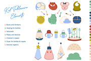 Kids Dinner Time, a Food Illustration by ApollinariaManko (Thumbnail 1 of 14)