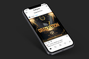 Graduation Party Flyer, a Flyer Template by Artolus (Thumbnail 2 of 4)