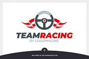 Team Racing Logo Template, a Branding & Logo Template by LOGOMAGINE (Thumbnail 5 of 13)