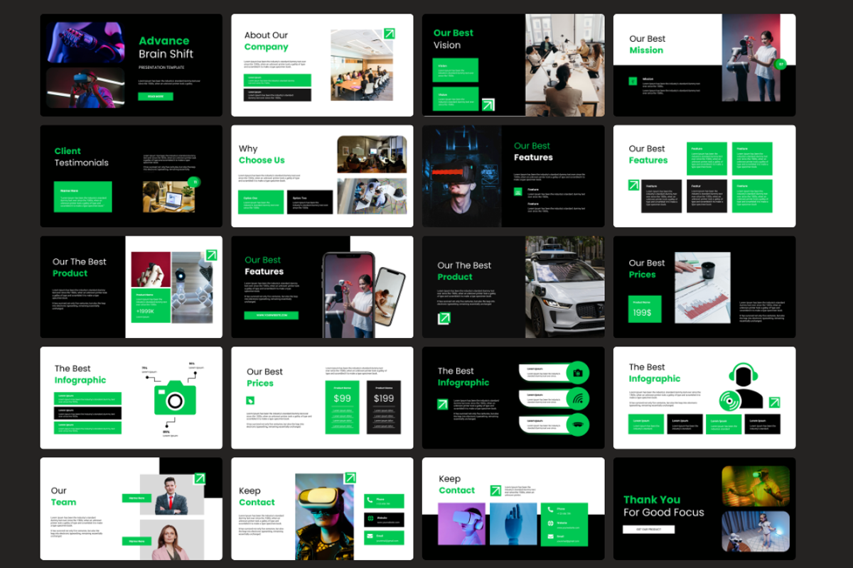 Artificial Intelligence Technology, a Presentation Template by Hammad Arif (Photo 2 of 2)