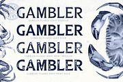 Gambler Type Collection, a Sans Serif Font by Fenotype (Thumbnail 12 of 13)