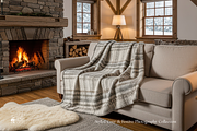 Winter Blanket Mockup 100 JPG, a Household Mockup by KennedyStudio (Thumbnail 4 of 16)